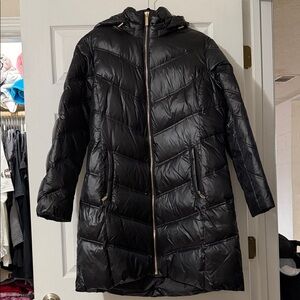 Michael Kors long puffer jacket